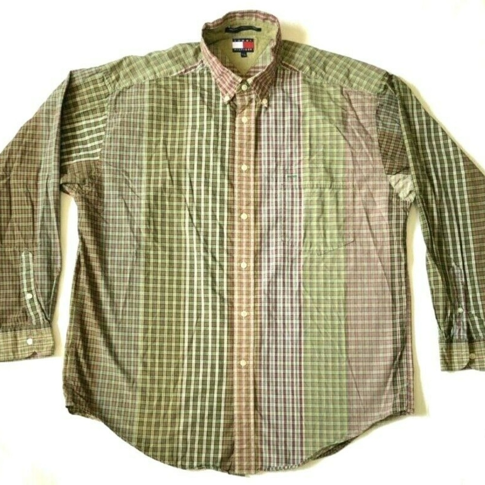 Tommy Hilfiger Long Sleeve Button Down Multicolor